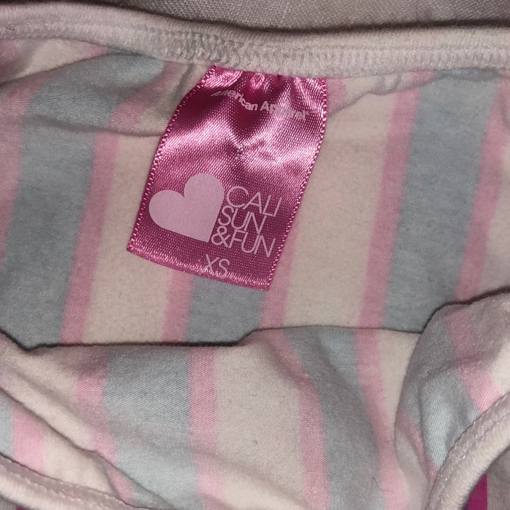 American apparel Cotton candy striped mini dress - Picture 4 of 5